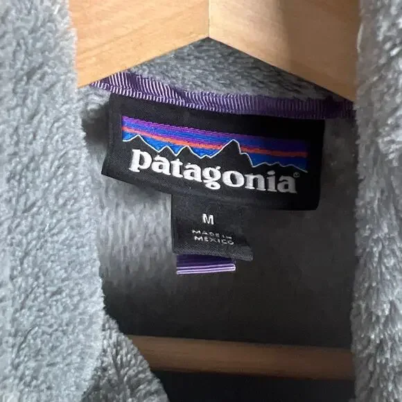 Patagonia Women’s Retool Snap T Fleece Jacket Pullover Medium M - Picture 3 of 7